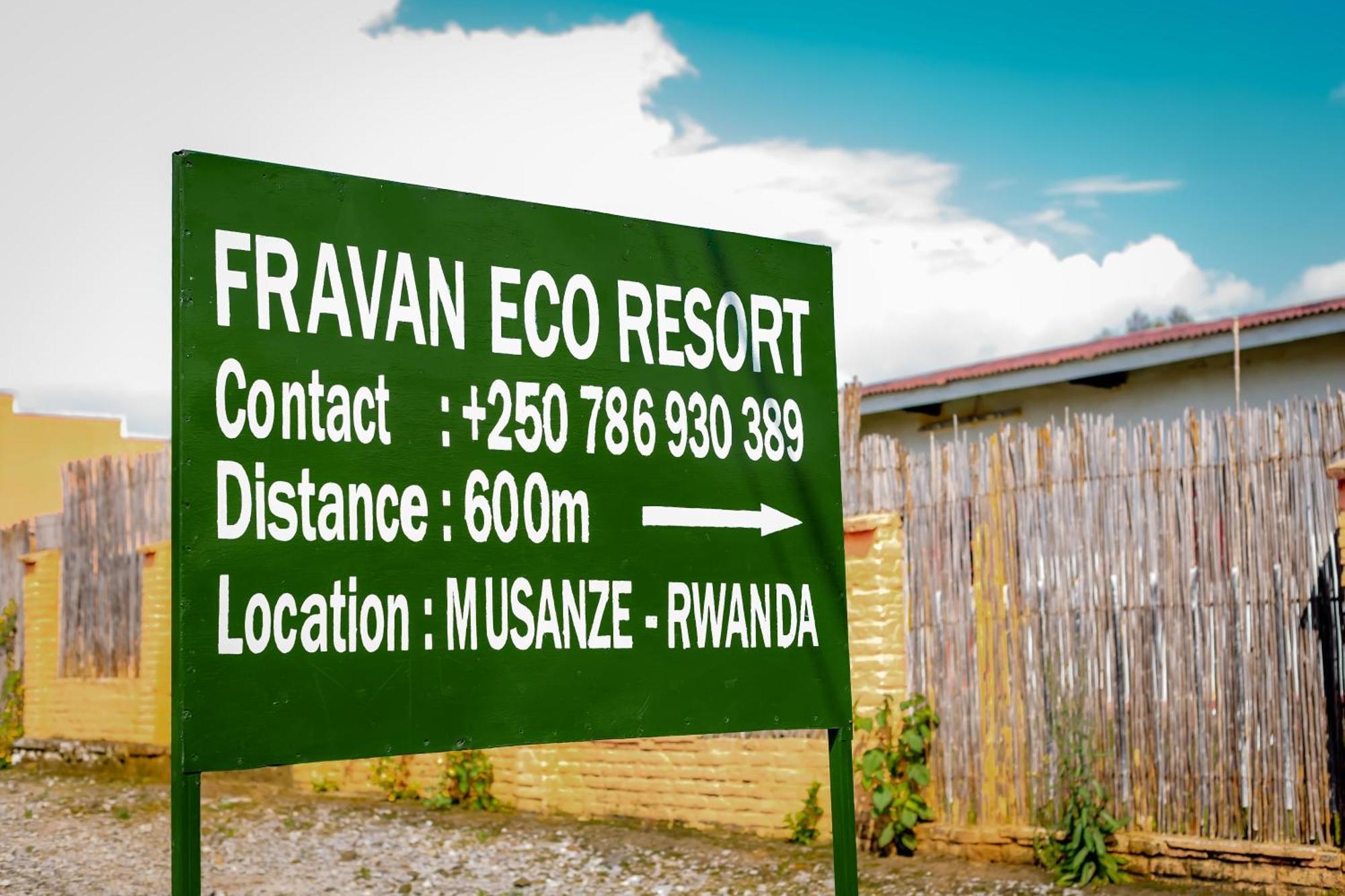 Fravan Eco Resort By Apogee Ruhengeri Eksteriør billede